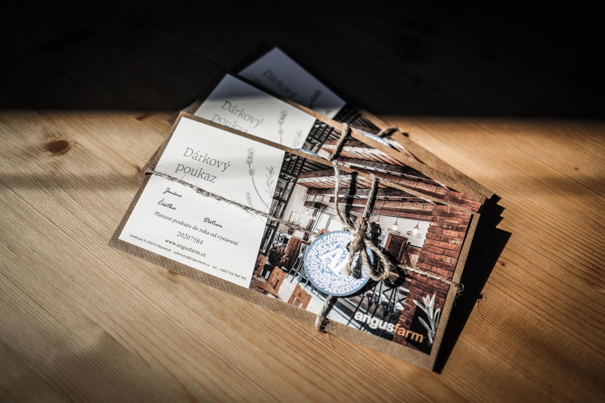 Dárkový poukaz - tištěný